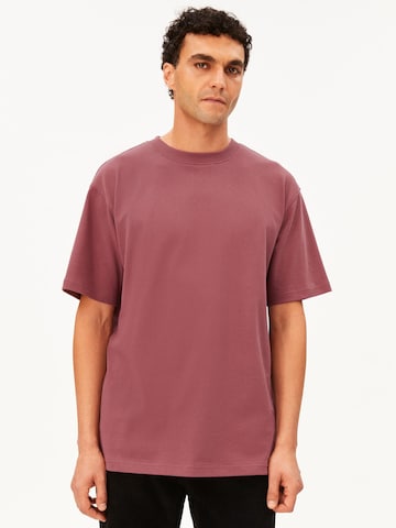 ARMEDANGELS Shirt 'Maarkos' in Red: front
