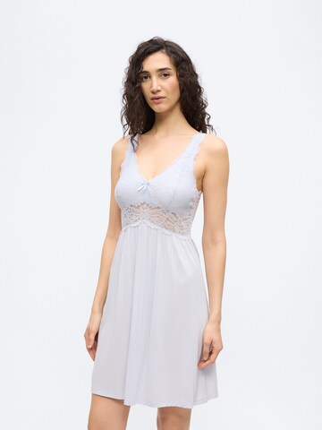 Hunkemöller Negligé 'Nova' in Blauw: voorkant