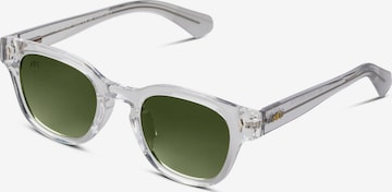 X Frame Therapy Okulary przeciwsłoneczne 'Transluming Sun' w kolorze zielony: przód