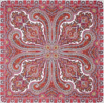 Foulard 'PAISLEY STAR' Roeckl en mélange de couleurs : devant