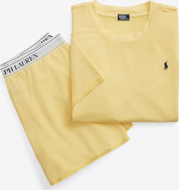 Polo Ralph Lauren Pyjama in Gelb: predná strana