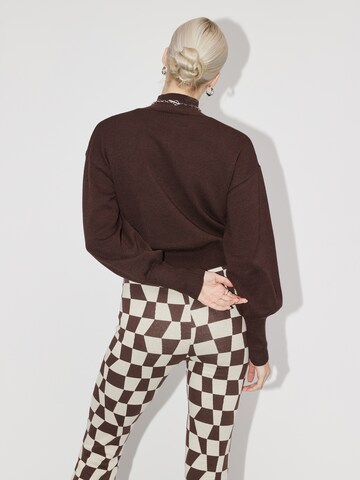 LeGer by Lena Gercke Sweater 'Penelope' in Brown: back