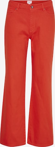 SAINT TROPEZ Jeans 'IluSZ' in Rot: Vorderseite