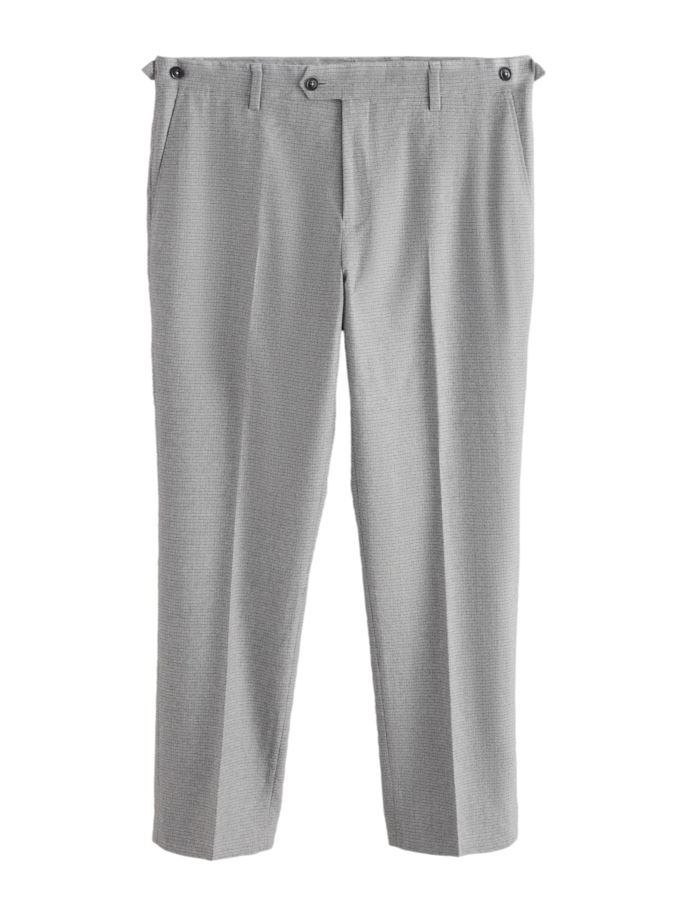 Next Pantalon in 40-42/Regular in de kleur Grijs / Donkergrijs, Productweergave