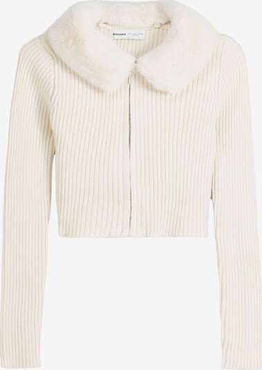 Bershka Knit cardigan in Cream, Item view