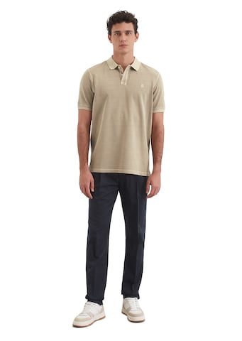 T-Shirt 'Piqué' Marc O'Polo en marron