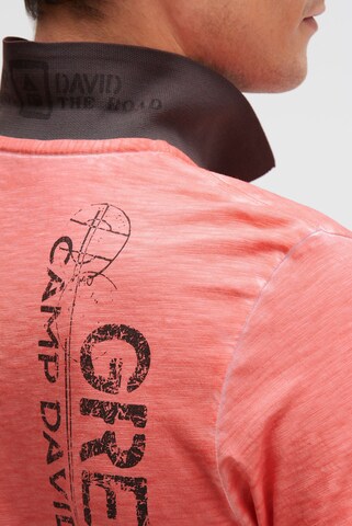 CAMP DAVID Shirt in Orange