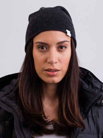 Berretto di CASH-MERE.CH in grigio: frontale