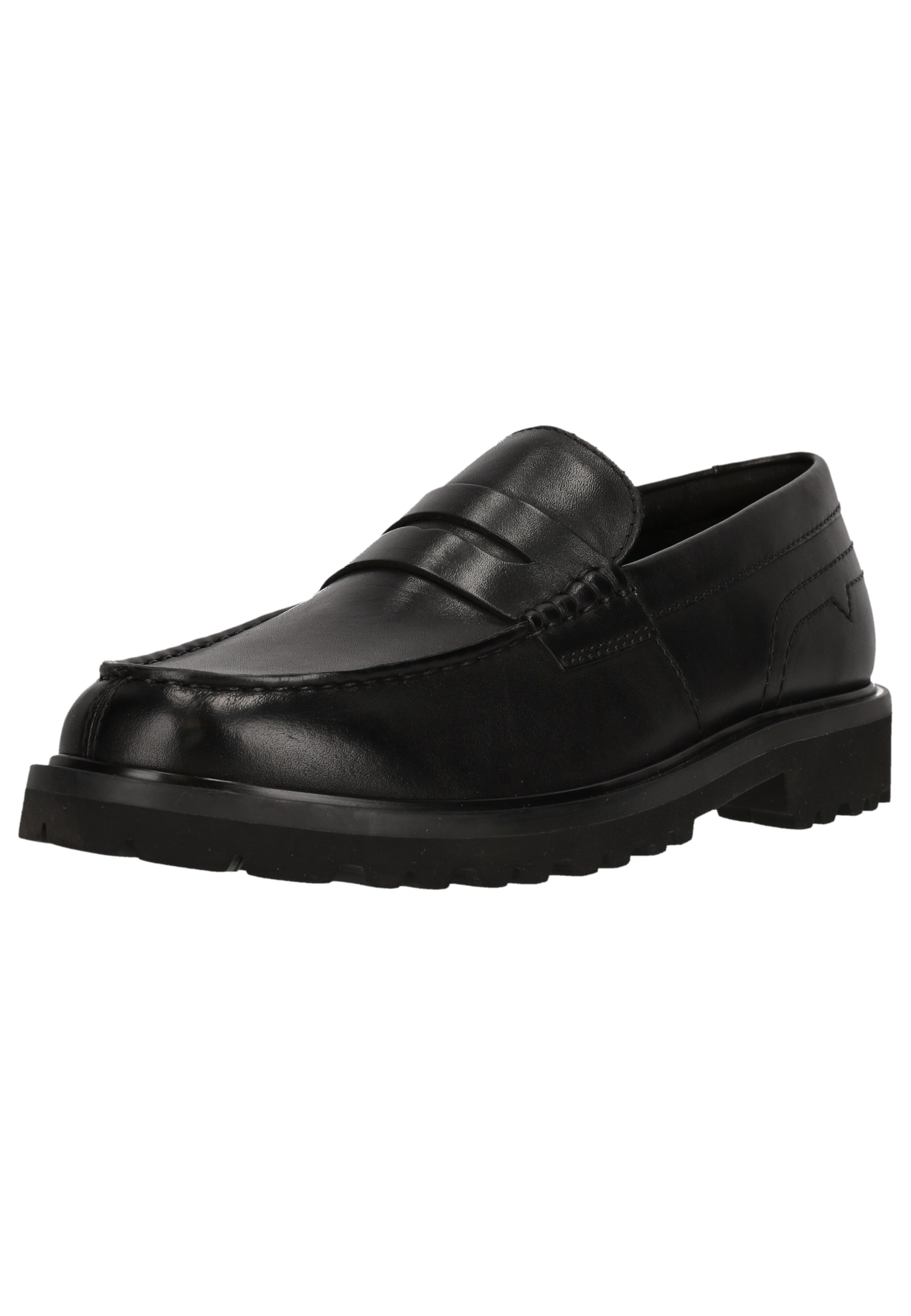 CLARKS Slipper 'Berwick Low' in Schwarz: Vorderseite