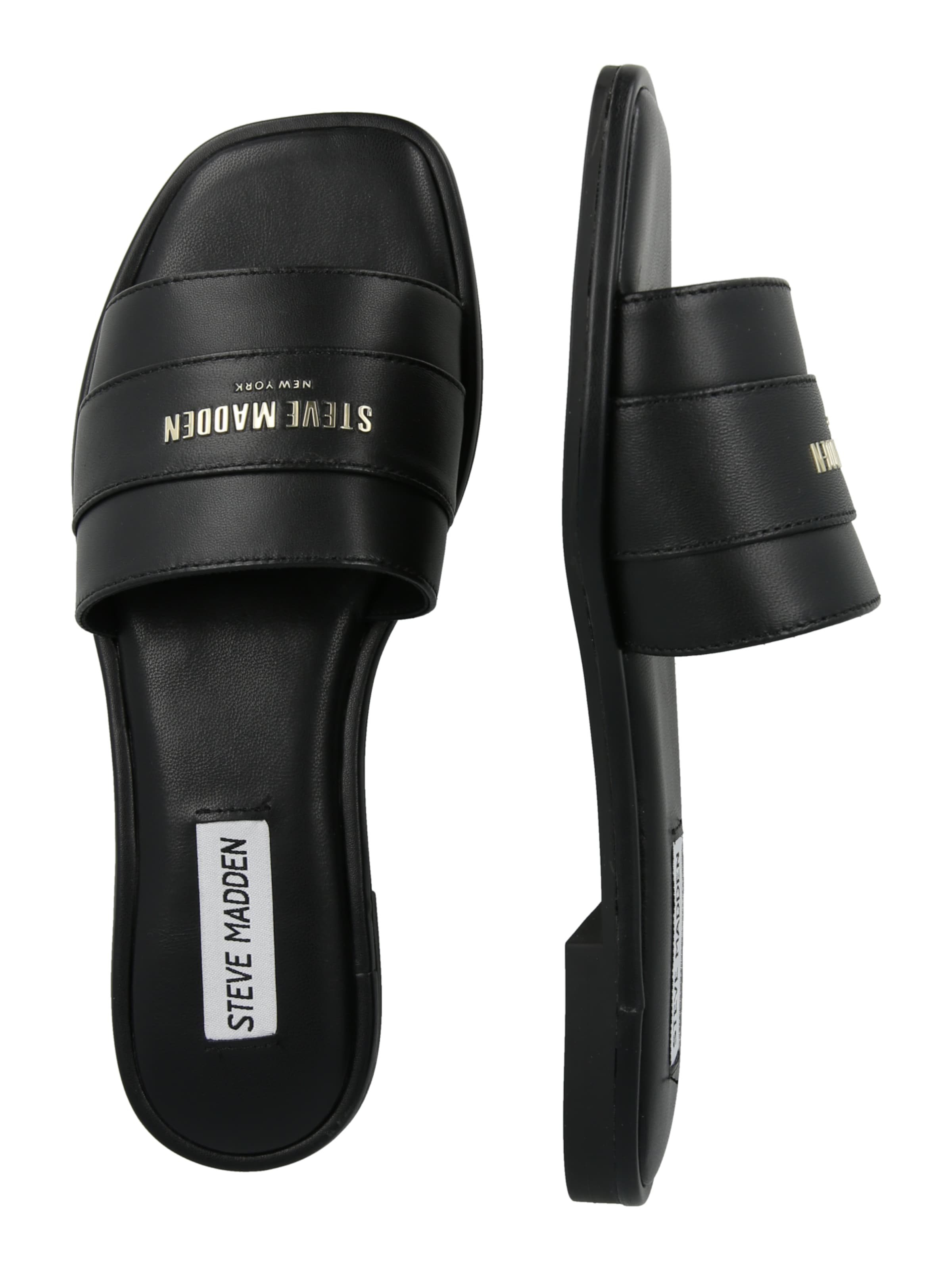 STEVE MADDEN Šľapky 'Ashten' - Čierna