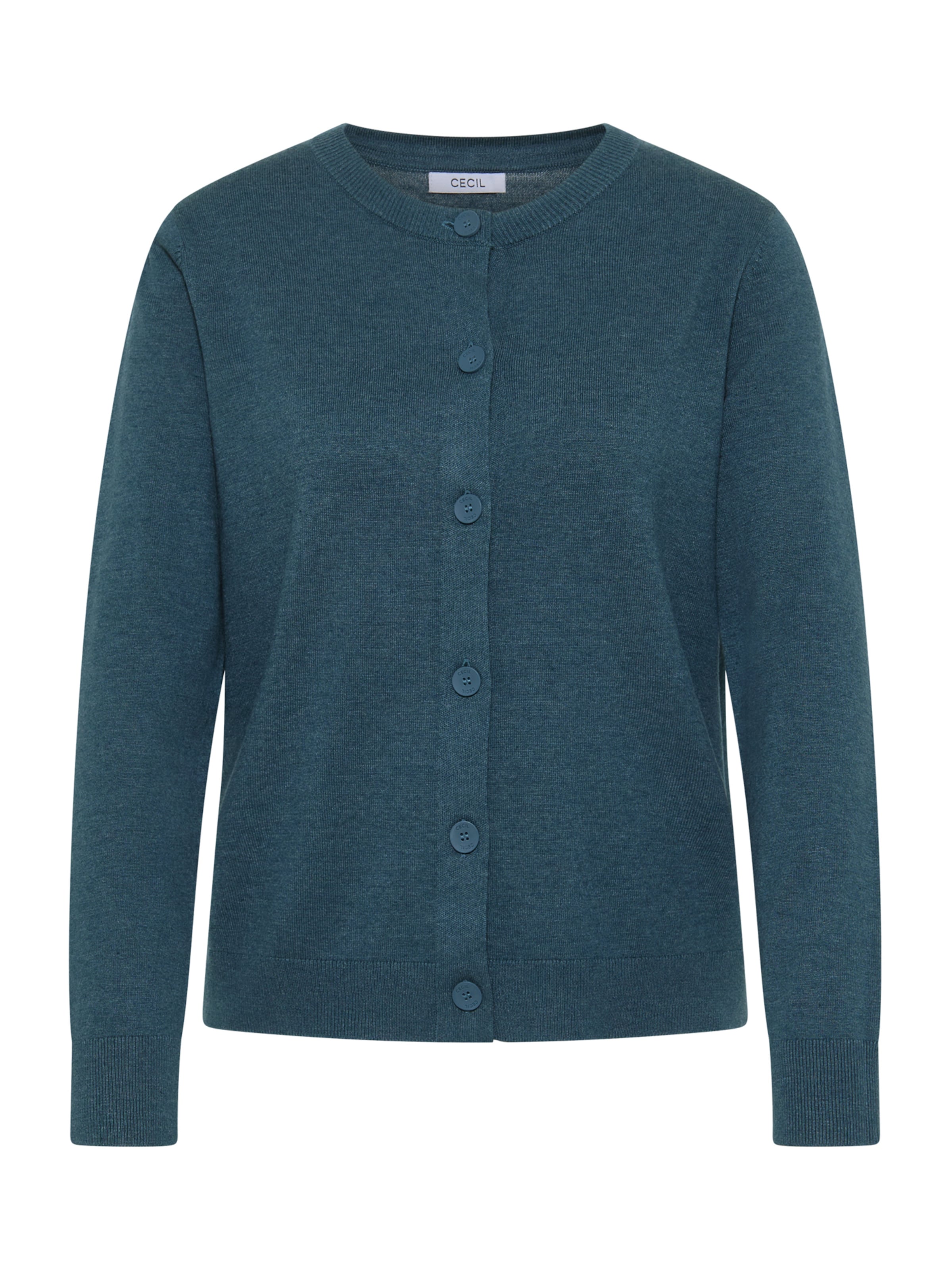 CECIL Cardigan en bleu foncé, Vue avec produit