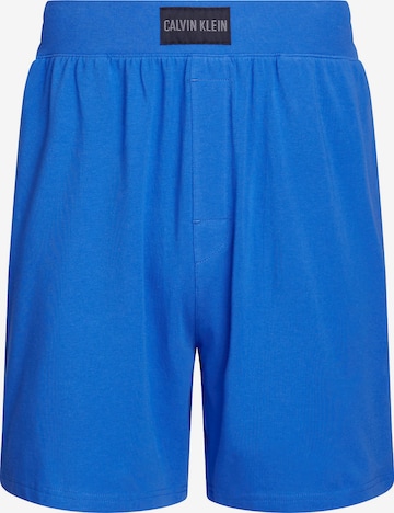 Calvin Klein Underwear - Calças de pijama ' Intense Power' em azul: frente