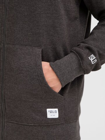 !Solid Sweatjacke 'Chali' in Grau