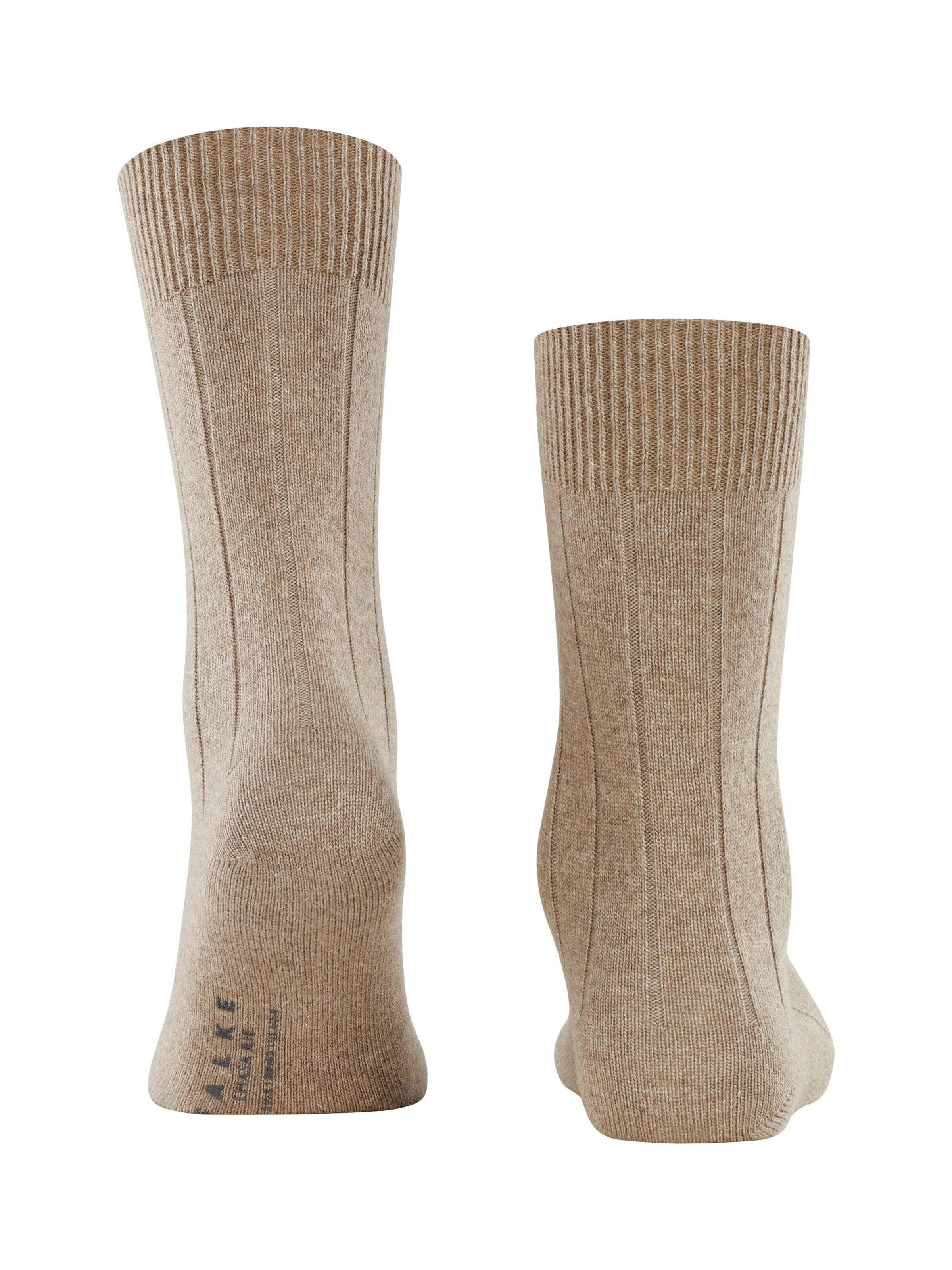 FALKE Socks 'Lhasa Rib' in Brown