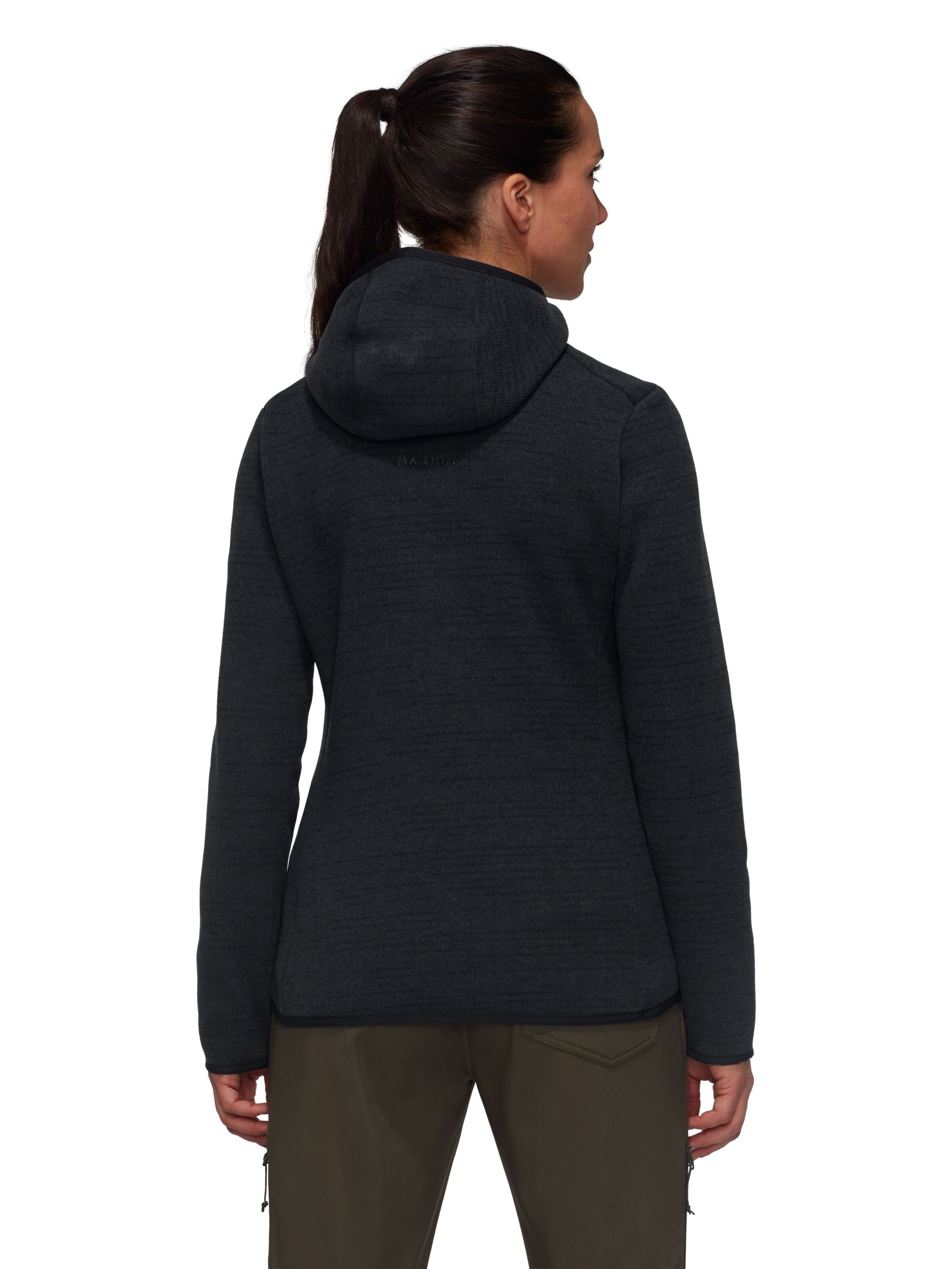 MAMMUT Athletic Fleece Jacket in Black