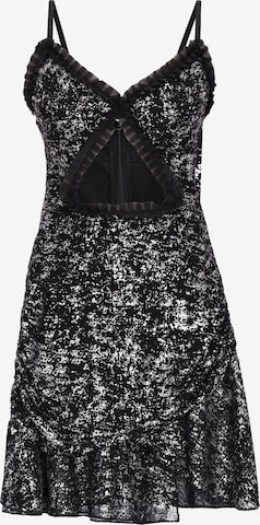 Robe 'Festive' faina en noir : devant