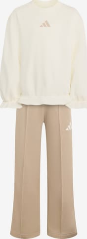 Survêtement 'Seasonals' ADIDAS SPORTSWEAR en beige : devant
