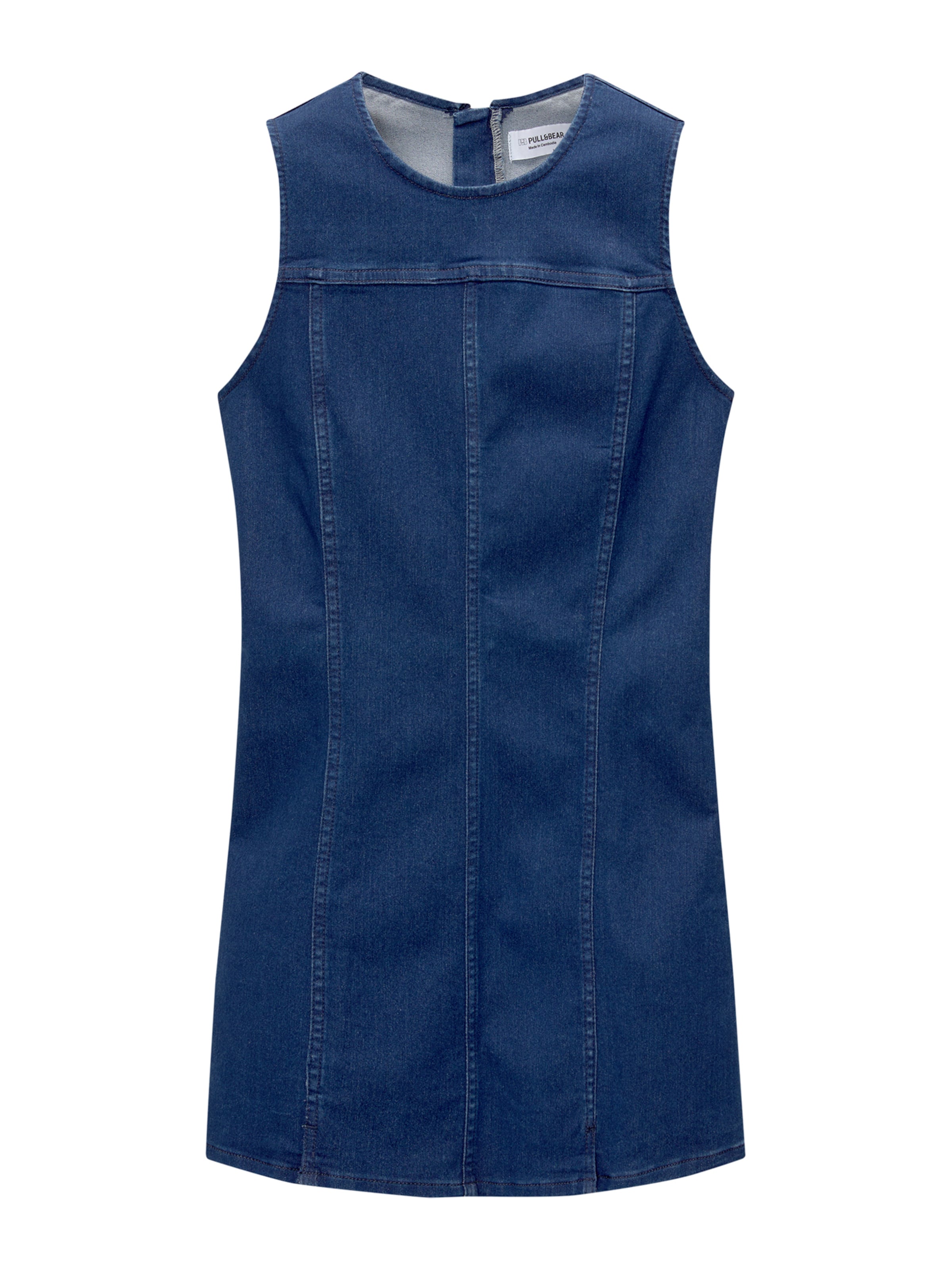 Pull&Bear Kjole i blå: forside