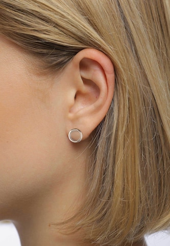 ELLI Ohrringe in Silber: Vorderseite