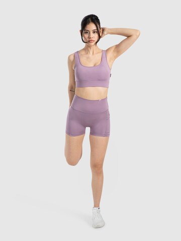 Smilodox Slim fit Sports trousers ' Lissa ' in Purple