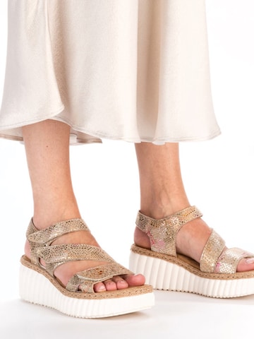 Rieker - Sandalias en beige