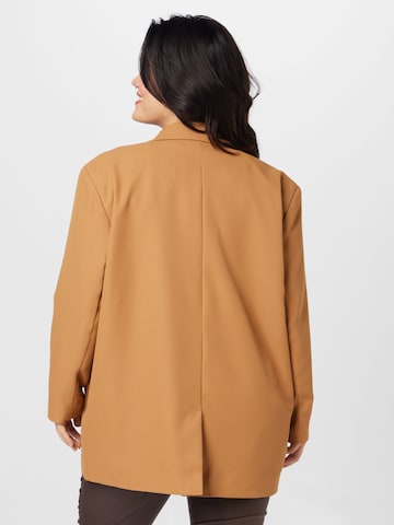 Noisy May Curve Blazer 'Milla' in Brown