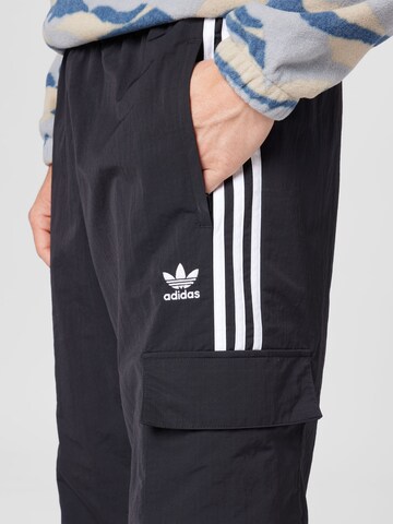 ADIDAS ORIGINALS - regular Pantalón cargo 'Adicolor 3-Stripes ' en negro