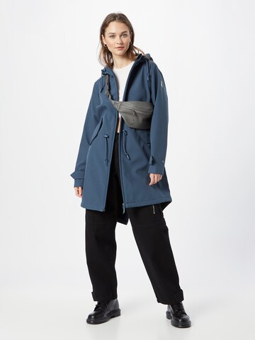 Derbe Parka in Blau