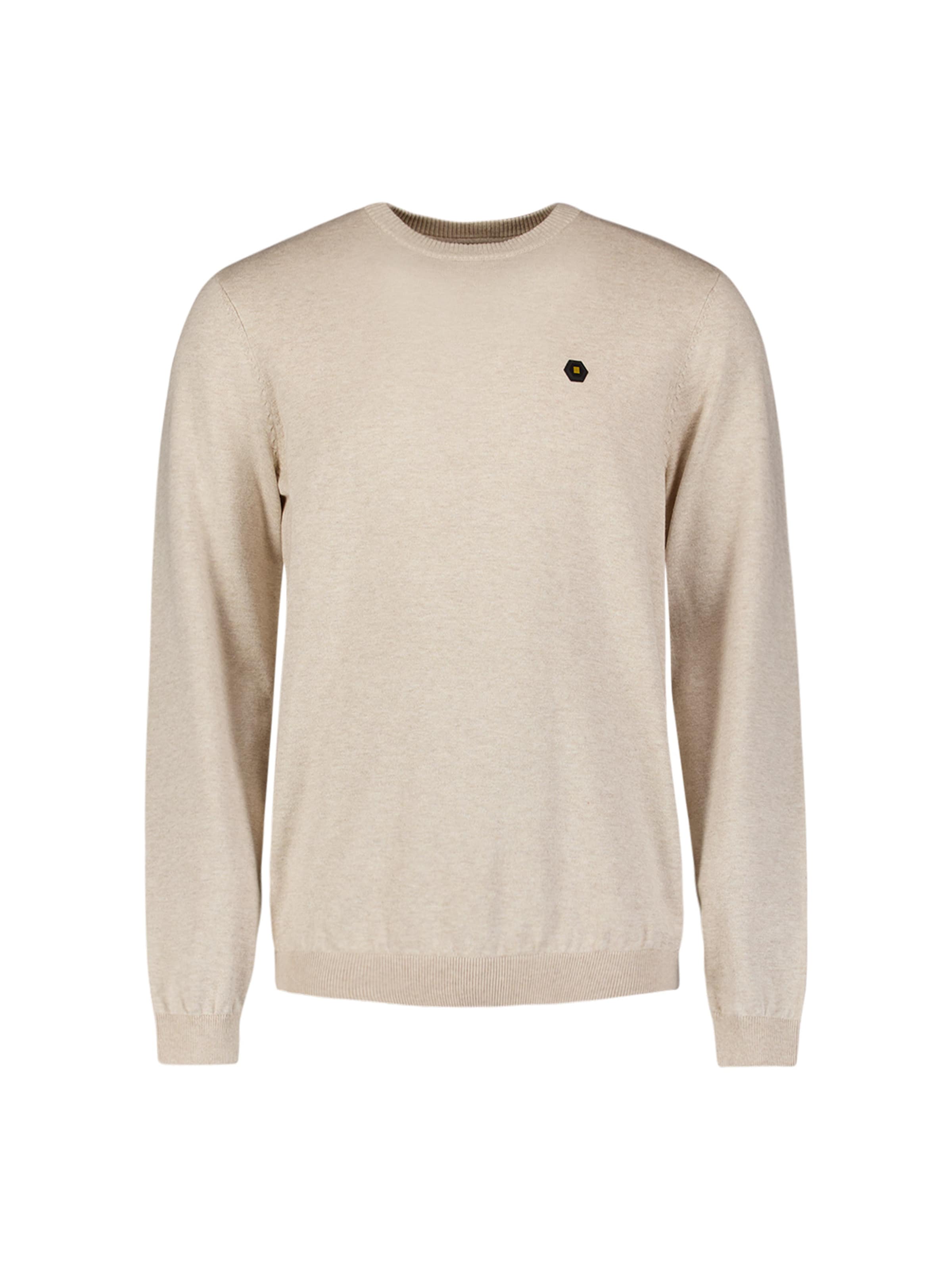 No Excess Sweater in Beige: front
