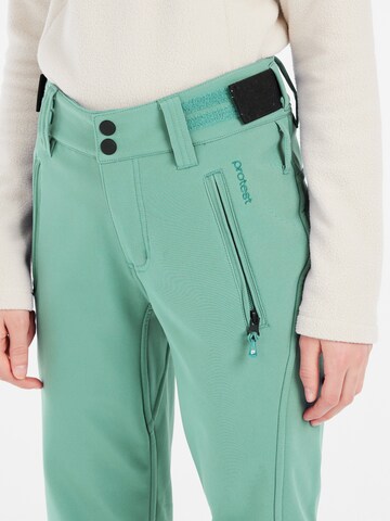 PROTEST Slim fit Workout Pants 'RELOLE JR' in Green