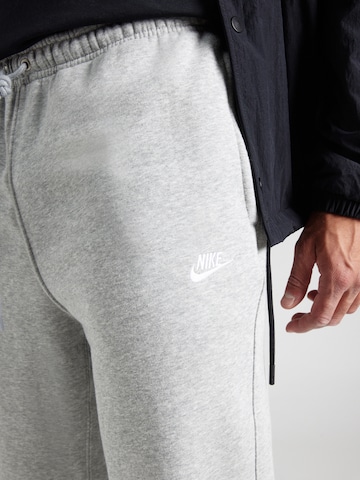 Nike Sportswear Regular Trousers 'CLUB' in Grey
