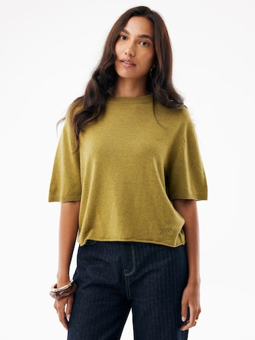 MEXX T-shirt 'Camelia' i grön: framsida