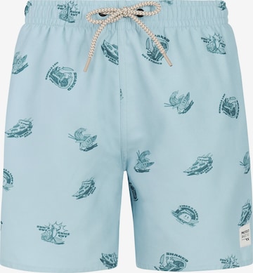 PROTEST Badeshorts 'PRTHector JR' in Blau: Vorderseite