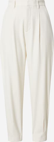 Copenhagen Muse - Tapered Pantalón plisado 'TAILOR' en beige: frente