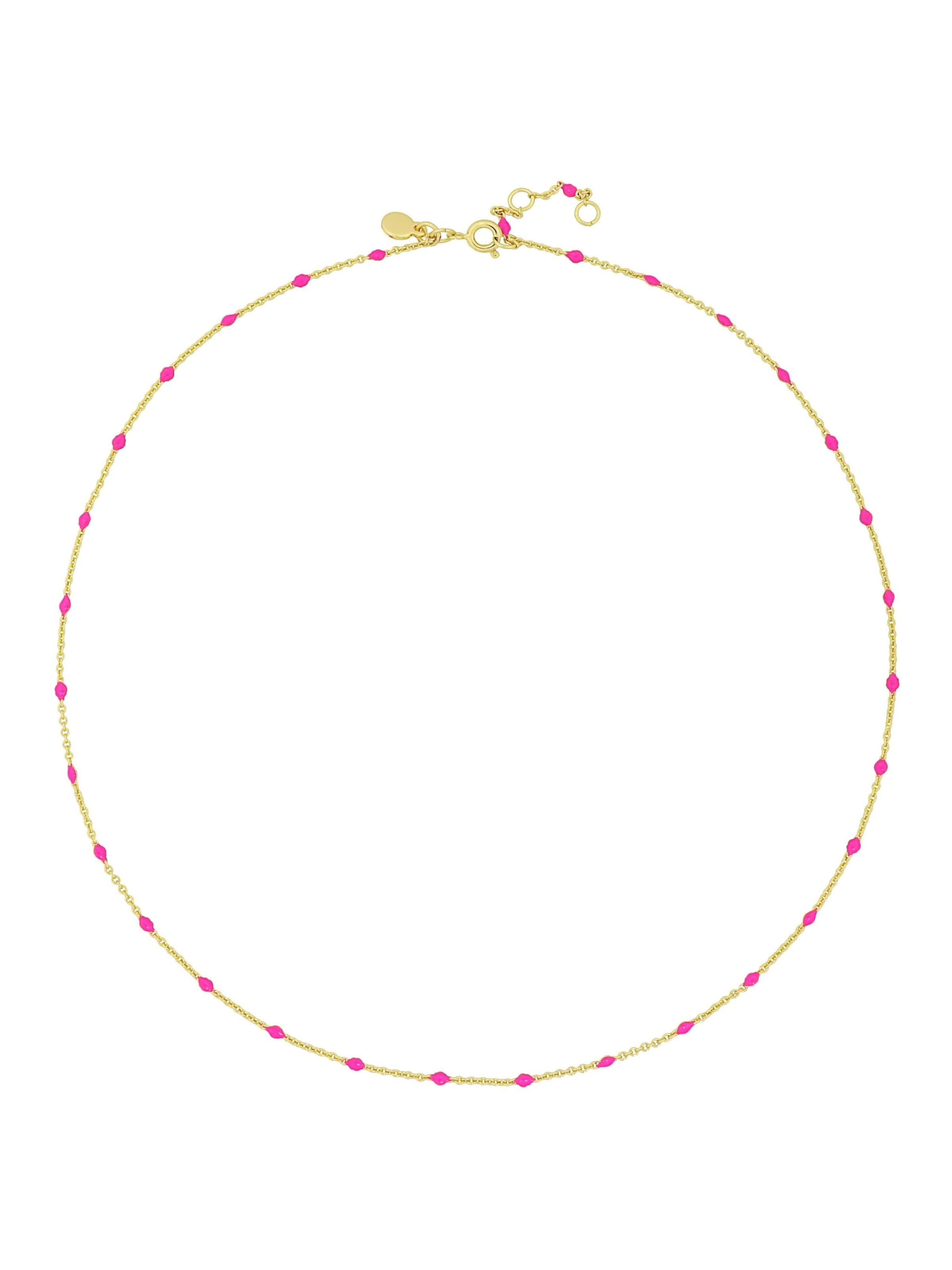 Fashionbox Necklace in Pink: front