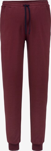 Boston Park Tapered Pants in Red: front