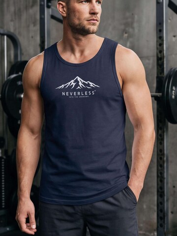 Neverless Shirt 'Unknown' in Blue