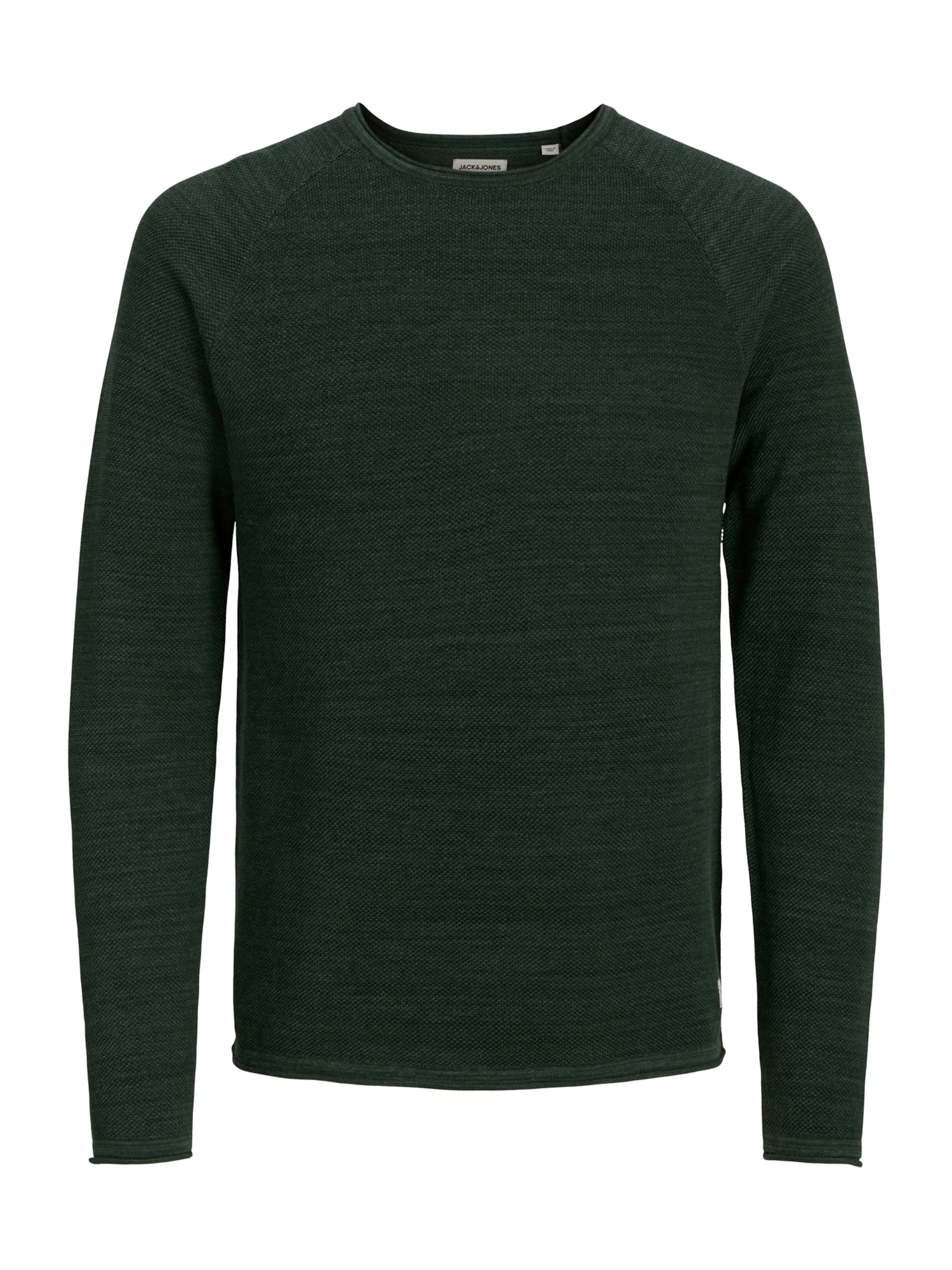 JACK & JONES Sweter 'JWHHILL' w kolorze zielony: przód