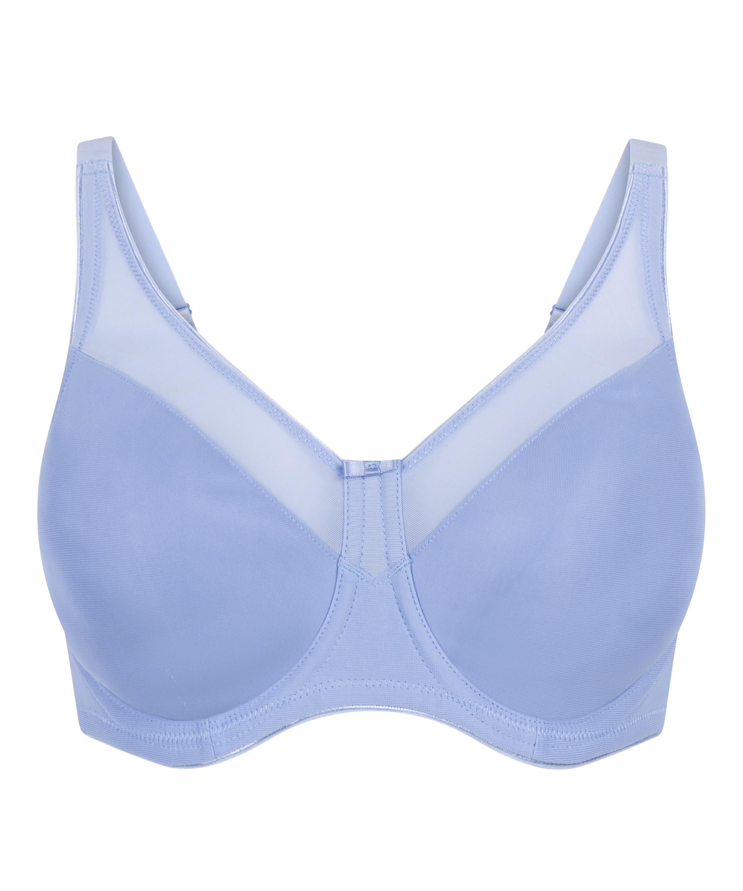 Hunkemöller Minimeerija Rinnahoidja 'Nina', värv sinine: eest vaates
