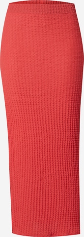 raudona PIECES Sijonas 'PCRILEY': priekis