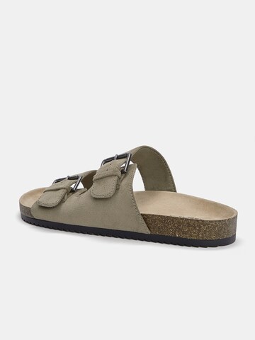 Pull&Bear Mule in Beige