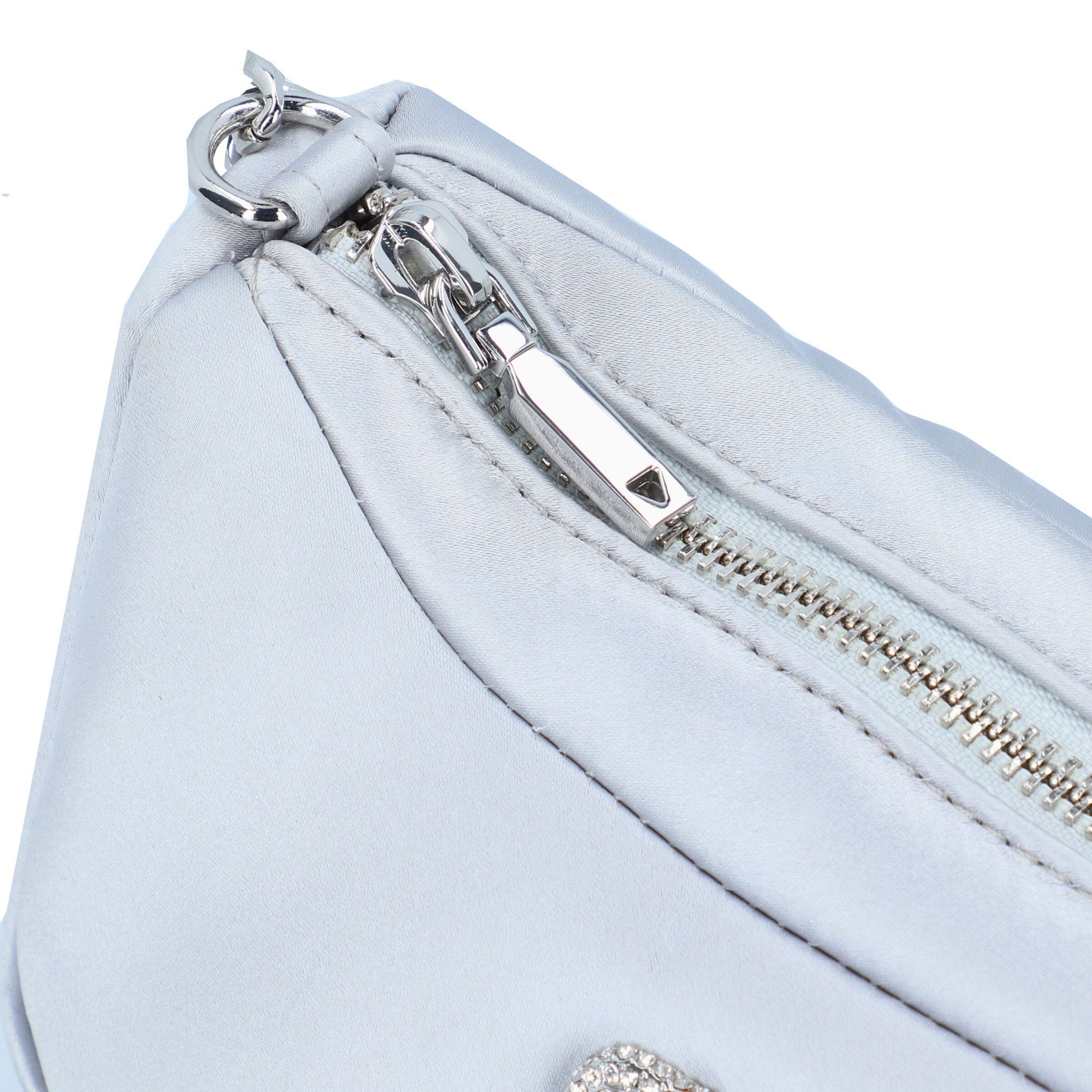 GUESS Schoudertas 'Prue' in Zilver