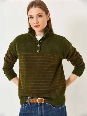 Pull-over Bianco Lucci en vert