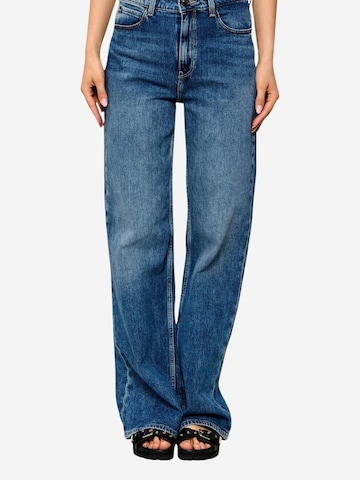 GUESS - Pierna ancha Vaquero 'WIDE LEG W6YA1A D1339' en azul