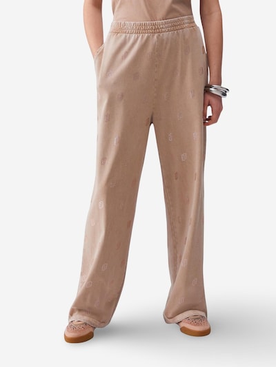Pantaloni sportivi 'ECS JERSEY LUNGO TA6102 JS008' in XS Liu Jo di colore beige chiaro, Visualizzazione prodotti