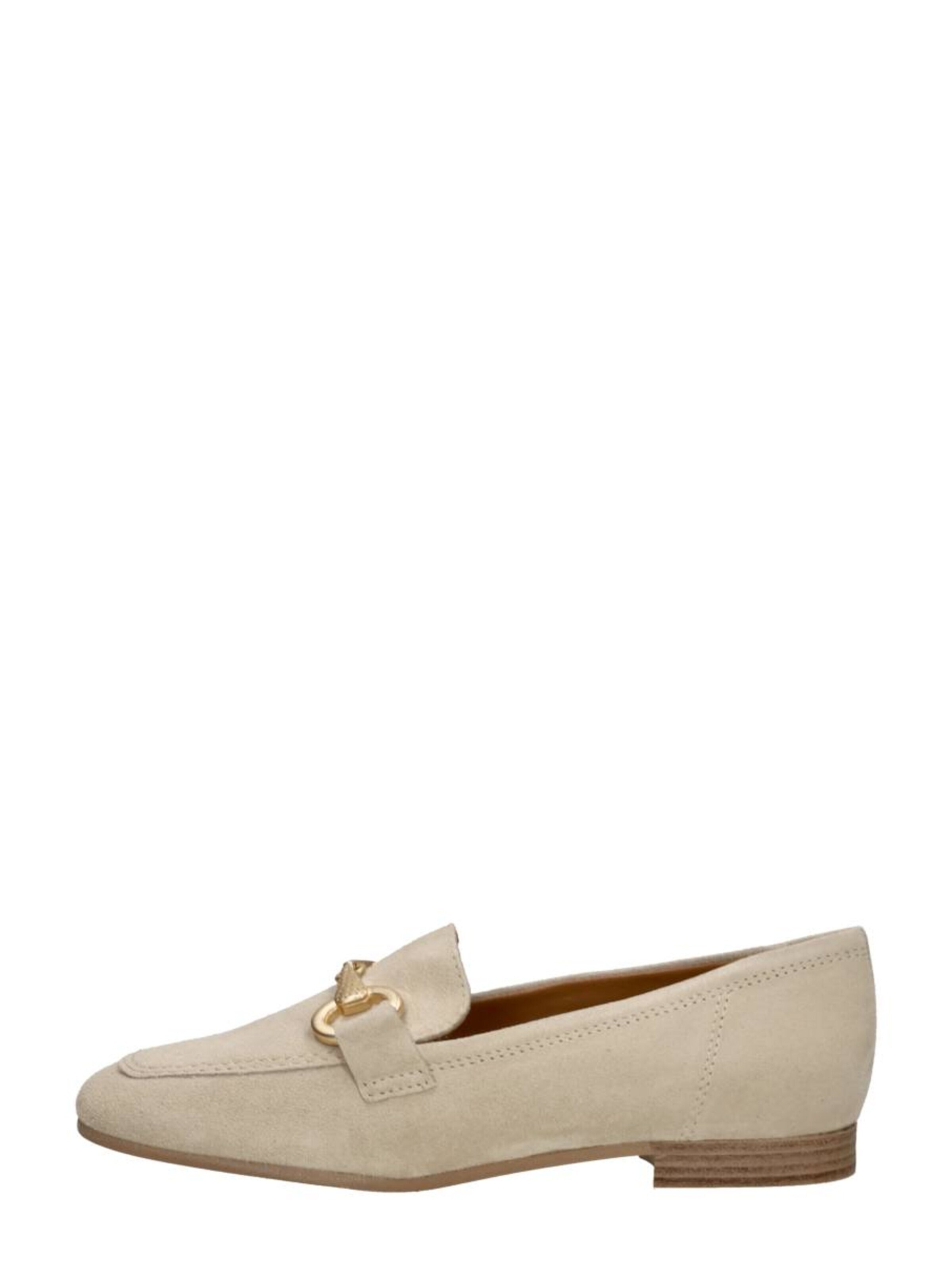 Escarpins 'Mocassin' Tamaris en beige : devant