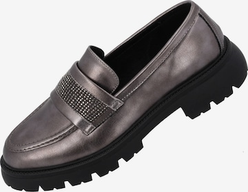 Palado Slipper 'Dafnea' in Grau: Vorderseite