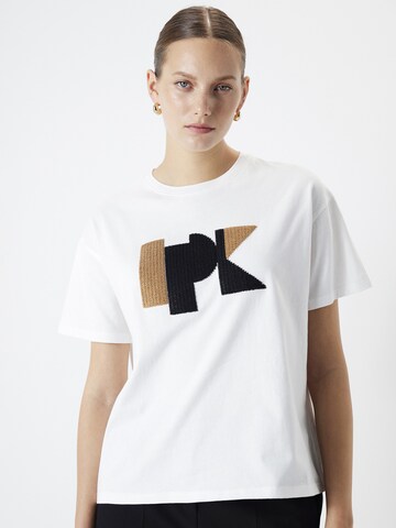 T-shirt Ipekyol en blanc : devant