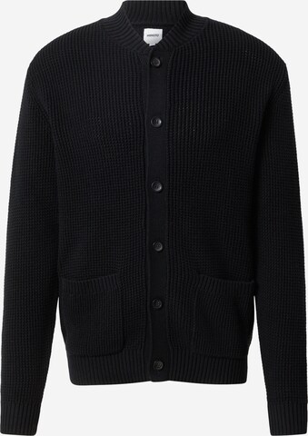 Wemoto Knit Cardigan 'Theo' in Black: front