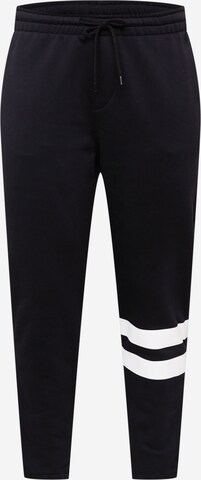 Hurley Tapered Sportbroek ' OCEANCARE' in Zwart: voorkant